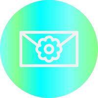 Envelope Creative Icon Design vector