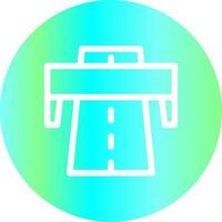 Motorway Creative Icon Design vector