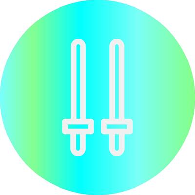 Fencing Creative Icon Design
