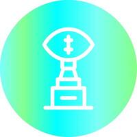 Trophy Creative Icon Design vector