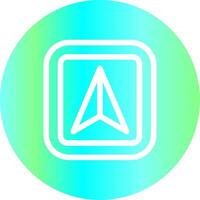 Navigator Creative Icon Design vector