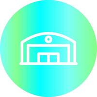 Warehouse Creative Icon Design vector