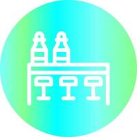 Table Creative Icon Design vector