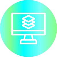 Layers Creative Icon Design vector