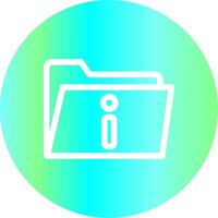 Folder Creative Icon Design vector