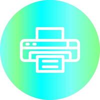 Line Gradient Circle Design vector
