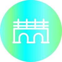 Bridge Creative Icon Design vector