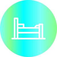 diseño de icono creativo de cama vector