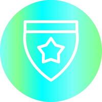 Badge Creative Icon Design vector