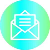 Email Creative Icon Design vector