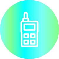 Walkie Talkie Creative Icon Design vector