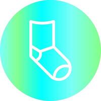 Sock Creative Icon Design vector