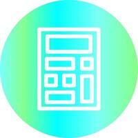 Calculator Creative Icon Design vector