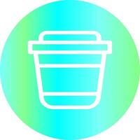 Basket Creative Icon Design vector