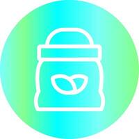 Fertilizer Creative Icon Design vector