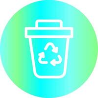 Garbage Creative Icon Design vector