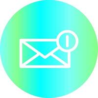 Email Creative Icon Design vector