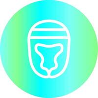 Helmet Creative Icon Design vector