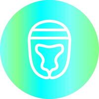 Helmet Creative Icon Design vector