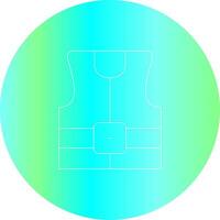 Lifejacket Creative Icon Design vector