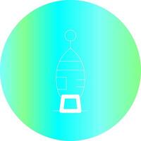 Space Capsule Creative Icon Design vector