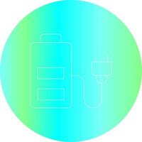 Charging Creative Icon Design vector