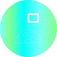 Lunar Creative Icon Design vector