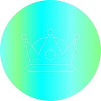 Crown Creative Icon Design vector