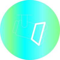 Spotlight Creative Icon Design vector