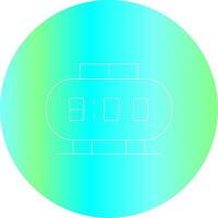 Digital Clock Creative Icon Design vector
