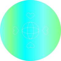 Valentines Creative Icon Design vector