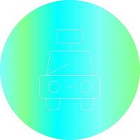 Line Gradient Circle Design vector