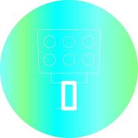 Light Creative Icon Design vector