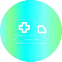 diseño de icono creativo de ambulancia vector