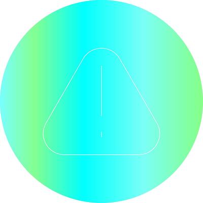 Warning Creative Icon Design