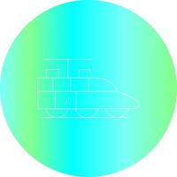 Train Creative Icon Design vector