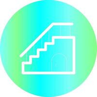 Handrail Creative Icon Design vector