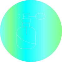 Perfume Creative Icon Design vector