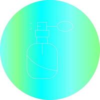 Perfume Creative Icon Design vector