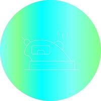 Line Gradient Circle Design vector