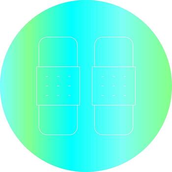 Patch Creative Icon Design vector