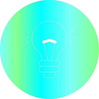 Light Bulb Creative Icon Design vector