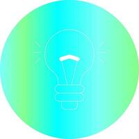 Light Bulb Creative Icon Design vector