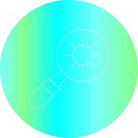 Line Gradient Circle Design vector