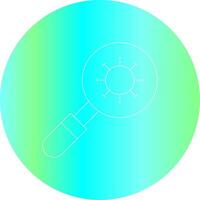 Line Gradient Circle Design vector