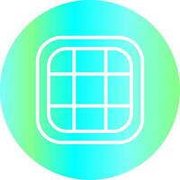 Grid Creative Icon Design vector