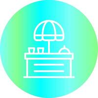 Reception Creative Icon Design vector