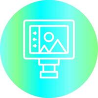 Lcd Creative Icon Design vector