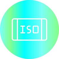 Iso Creative Icon Design vector