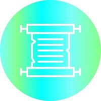 Scroll Creative Icon Design vector